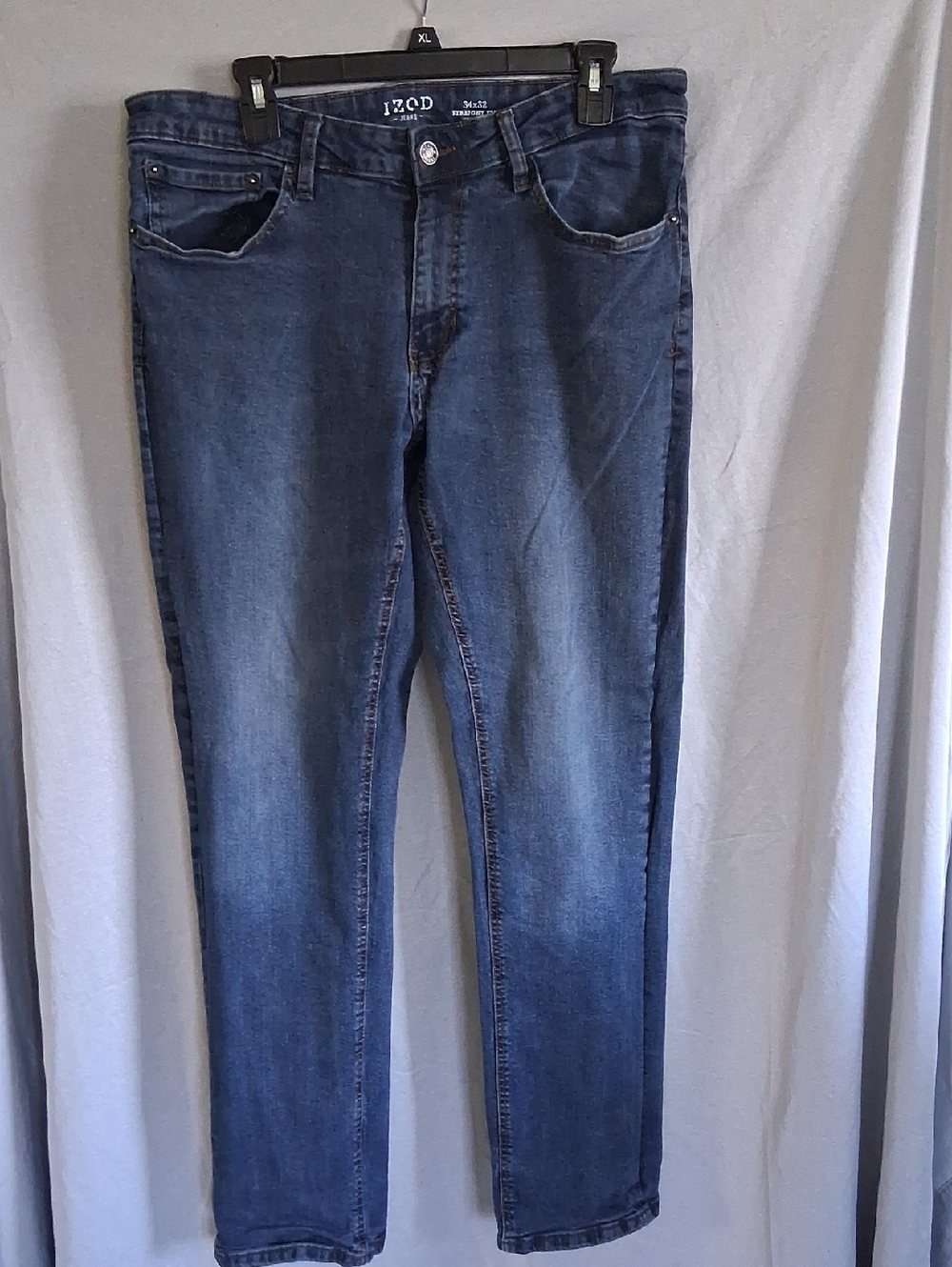 IZOD Slim Fit Jeans in Dark Blue Wash